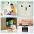 Hotop 4 Pack Fridge Cabinet Locks for Kids, Self Adhesive Child Proofing Safety Locks