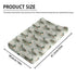 KuphiL10C Girls-16x32 Watercolor Mallard Duck Leaves Baby Changing Pad Cover, Unisex Duck Nursery Diaper Changing Table