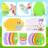 Garma Easter Craft Kit with 312 PCS Foam Stickers Set, Easter Eggs, Bunnies, Chicks Decorations for Kids Party Favors