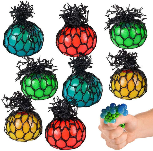 ArtCreativity 1.75 Inch Mesh Stress Balls for Kids - Pack of 24