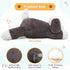 MorisMos 4Lbs Weighted Stuffed Animal - Large Microwavable Plush Dog Throw Pillow, 24inch Heatable Unscented