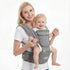 Baby Carrier, 6-in-1 Newborn to Toddler, Carrier with Hip Seat Lumbar Support