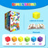 Magnetic Building Blocks Large, 1.65 inch Stacking Cubes for Toddlers, Sensory & Montessori Toys (12 PCS)