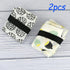yuntop 2Pcs Waterproof Reusable Wet & Dry Bag for Baby Cloth Diaper Gym Clothes Travel Bags Washable Beach Pool