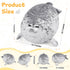 KMUYSL Seal Plush Toys for Girls Ages 3 4 5 6 7 8+ Year - Seal Mommy Stuffed Animal with 4 Babies in Her Tummy, Plush Toys Set for Girls, Kids, Ideal Christmas Birthday Gift