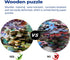 Jigsaw Puzzle 1000 Piece Wooden Puzzle - Halloween Picture for Family Decorations, Unique Birthday Present