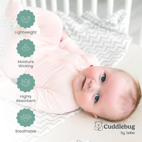 0 3 4 4 4 Pack CuddleBug Muslin Baby Swaddle Blankets for Boys and Girls to Months Size Large Feet x Feet Muslin Cotton