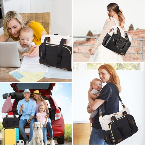 Backpack Mommy Backpack Pripher Diaper Bag Bag Large Capacity Diaper Travel Essential Baby Diaper Bag for Mom and Dad