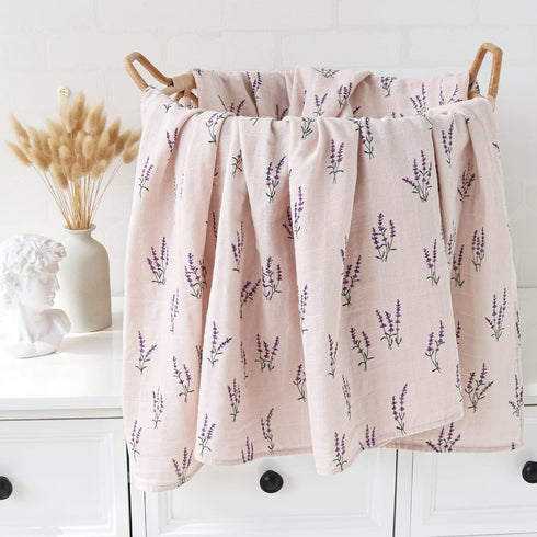 47 47 inches, LifeTree Baby Swaddle Blankets Girls, Organic Muslin Swaddle Blankets Unisex Swaddling Wrap Receiving
