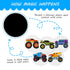 Zonon 10 Pieces Potty Training Seat Truck Potty Training Stickers for Boys Toilet Targets Color Changing Sticker Fun