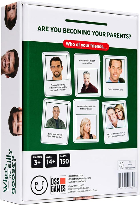 DSS Games Who's The Silly Goose? - A Middle Class Fancy Party Game