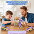 liluwushe 2-in-1 3-12 Collision Transformation Dinosaur Car Toy |Magnetic Cars Convertible Robot Toys|DinosaurToys