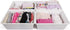 Humble Crew Large White Plastic Storage Bins - Set of 4
