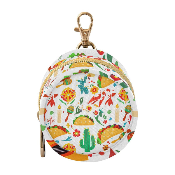YETTASBIN Mexican Cinco De Mayo Portable Pacifier Holder Case with Metal Hook Buckle