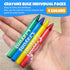 320 Count (80 Sets 4 Packs, FUMILE Crayons of Colors), Non-Toxic Crayon Bulk Individual Mini Crayons for Kids Party
