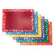 Colorations Flexible, Plastic Mats, Set of 6, Reusable, Sturdy, Durable, Washable, Multi-use,