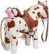 11 inches HollyHOME Appaloosa Horse Stuffed Animal Pretty Pony Plush Toy Pretend Play Horse