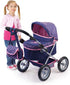 Bayer Design Baby Doll Trendy Pram - Blue, Pink