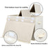Large Toy Storage Box Chest with Lid, Sturdy Organizer Baskets for Kids, Girls, Boys, Living Room, Nursery, Bedroom,