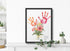 (Floral-1, TwoDays Flower Bouquet Handprint Art Craft DIY Kit, Unique Gifts for Mom from Daughter or Son for Mother's