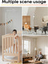 SAPESEHE Floor Stand Suitable for Nanit Baby Monitor, Holder Mount with Adjustable Height and Stable Base (Camera not