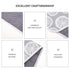 TOYANDONA Changing Pad Portable Folding Urinal Mat Large Diaper Cushion for Newborns Reusable Lightweight Travel