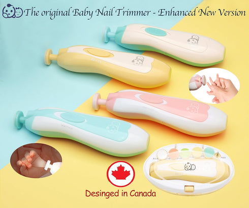 Royal Angels 21 1 Trimmer Set 2 4-in-1 in Electric Nail Value (Yellow) & Pcs Nose, Nail & Ear Cleaner (Blue & Pink)