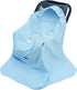 Miracle Baby Car Seat Swaddle Blanket, Waffle Carseat Blanket for Babies, Stroller Wrap Blanket