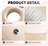 Swimming Inflatable Pregnancy Pillow, Pregnant Woman's Abdominal Hole Full Body Inflatable Bed Abdominal Mattress