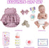 Aori Lifelike Reborn Baby Girl Dolls - Realistic 20-Inch Newborn Doll with Poseable Limbs and Feeding Kit