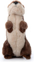 10 inches The Petting Zoo River Otter Stuffed Animal Standing, Gifts for Kids, Wild Onez Zoo Animals, River Otter Plush