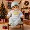 Realistic Reborn Dolls Boy, 16" Lifelike Silicone Vinyl Baby Realistic Baby Dolls