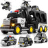 Bennol Toddler 5 in 1 Police Truck Toys for 1 2 3