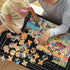 Ainiv 1500 46" 26" Jigsaw Puzzle Mat Roll Up Pieces, x Portable Felt Puzzles Board with Travel Storage Bag, Jigsaw
