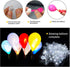 Aogist 100pcs White LED Balloon Light, Mini Round LED Ball Lamp for Paper Lantern Balloon, Indoor Outdoor Event