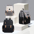 Land Backpack Diaper Bag Large Capacity for Baby Care Wide Open Design and Waterproof Fabric for Mom Dad (New Grey