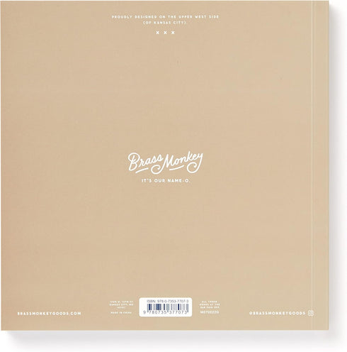 Brass Monkey Bin-go Get A Few Drinks – Game Book with Perforated Bingo Cards for Bars and Restaurants
