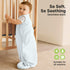 2-Pack 100% 0.5TOG 18-24 Organic Baby Sleep Sacks, Cotton - Soft & Breathable Baby Wearable Blanket, Toddler Sleeping