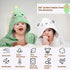 12 Set 4 8 Set, CandyHome PCS Baby Bath Towels for Infants Toddlers, PCS Animal Hooded Baby Towels & PCS Washcloths