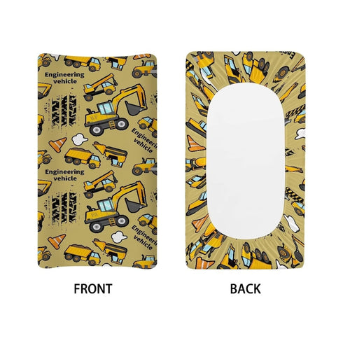 Truck Changing Pad Covers Changing Table Cover for Baby Boys and Girls Soft Breathable Changing Pad Sheets Cover Soft