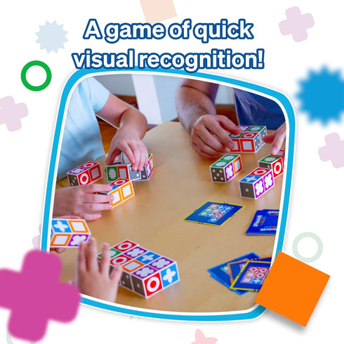 FoxMind Match Madness Board Game - Visual Recognition Matching Game for Family, Develop Kids' Problem Solving Skills