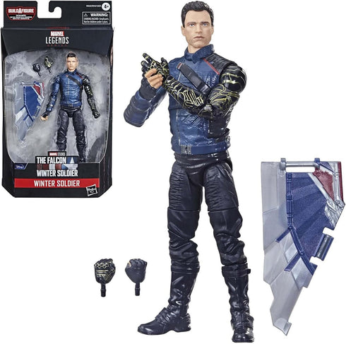 Marvel Legends Series Avengers 6-inch Action Figure Toy, Winter Soldier, Premium Design with 2 Accessories for Kids Age