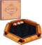 TooyBing Upgraded 1-6 Players Shut The Box Dice Game, Wooden Board Table