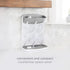 Countertop Ubbi Vertical Baby Bottle Drying Rack, Space Saving Drying Rack Baby Organizer, Gray