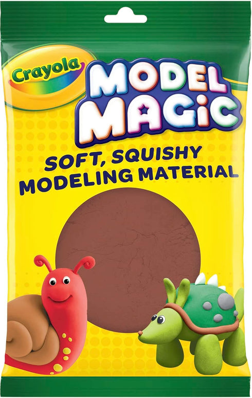 Crayola Model Magic 4-Ounce, Earth Tone, Modeling Clay Alternative by Crayola