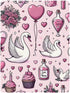 CZXW 52" 28" Swan Valentines Love Crib Sheets Fitted x Natural Cotton Soft & Breathable for Baby Crib Mattress