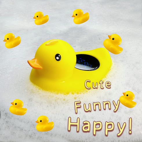 Baby Bath Tub Thermometer for Newborn, Safety Floating Bathing Tub Toy, Water Temperature Thermometer for Kids
