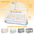 Orzbow Crib Tent to Keep Baby from Climbing Out | Breathable Pop Up Mosquito Net for Crib Net to Keep Baby in, Canopy