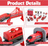 Set 92 2-8, Sets 2 3 4 5 6 7 92 Wdmiya Train for Toddlers, Pcs Train Toys for Kids Ages Electric Trains with Tracks