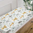 African Safari Jungle Animals Changing Pad Cover for Baby Girls & Boys, Giraffe, Elephant, Lion, Zebra, 32"/34" x 16"